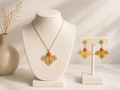 Conjunto Colar e Brincos Halo I
