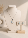 Conjunto Colar e Brincos Halo II