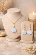 Conjunto Brincos e Colar Néréa