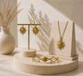 Conjunto Colar, Pulseira e Brincos Halo XI