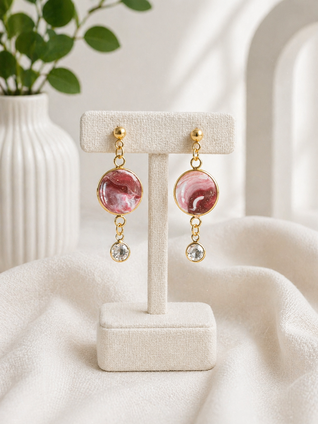 Conjunto Colar, Brincos e Pulseira